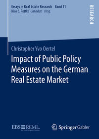 Impact of Public Policy Measures on the German Real Estate Market