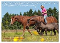 Natural Horsemanship - Partnerschaft mit Pferden (Tischkalender 2025 DIN A5 quer), CALVENDO Monatskalender