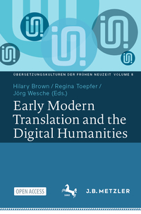 Early Modern Translation and the Digital Humanities