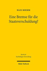 Eine Bremse für die Staatsverschuldung?