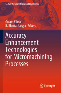 Accuracy Enhancement Technologies for Micromachining Processes