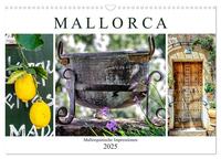 Mallorca - Mallorquinische Impressionen (Wandkalender 2025 DIN A3 quer), CALVENDO Monatskalender