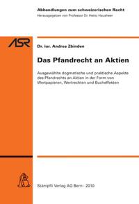 Das Pfandrecht an Aktien