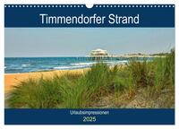 Timmendorfer Strand - Urlaubsimpressionen (Wandkalender 2025 DIN A3 quer), CALVENDO Monatskalender