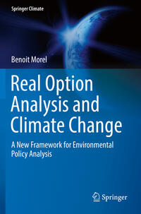 Real Option Analysis and Climate Change