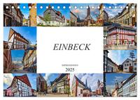 Einbeck Impressionen (Tischkalender 2025 DIN A5 quer), CALVENDO Monatskalender