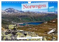 Norwegen Wanderbar (Wandkalender 2025 DIN A4 quer), CALVENDO Monatskalender