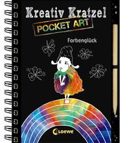 Kreativ-Kratzel Pocket Art: Farbenglück