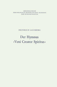 Der Hymnus ›Veni Creator Spiritus‹