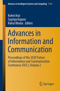 Advances in Information and Communication