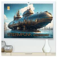 Steampunk Maschinenwelt (hochwertiger Premium Wandkalender 2025 DIN A2 quer), Kunstdruck in Hochglanz