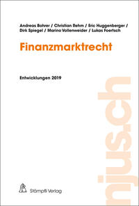 njus Finanzmarktrecht / Finanzmarktrecht, Entwicklungen 2019