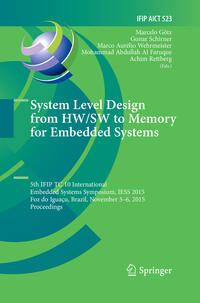 System Level Design from HW/SW to Memory for Embedded Systems