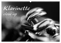 Klarinette - close up (Wandkalender 2025 DIN A2 quer), CALVENDO Monatskalender