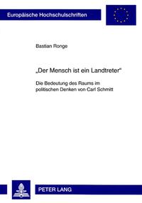 «Der Mensch ist ein Landtreter»