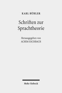 Schriften zur Sprachtheorie