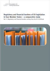 Regulatory and financial burdens of EU legislation in four Member States - a comparative study.