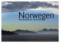 Norwegen atemberaubende Landschaft (Wandkalender 2025 DIN A2 quer), CALVENDO Monatskalender