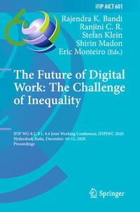 The Future of Digital Work: The Challenge of Inequality