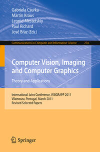 Computer Vision, Imaging and Computer Graphics - Theory and Applications