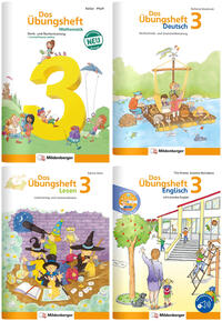 Sicher ins 4. Schuljahr – Paket: Rechnen – Schreiben – Lesen – Grammatik – Englisch · Klasse 3