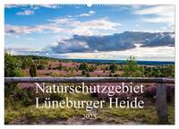 Naturschutzgebiet Lüneburger Heide (Wandkalender 2025 DIN A2 quer), CALVENDO Monatskalender