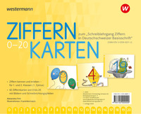 Ziffern Karteikarten