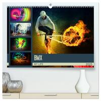 BMX My Life (hochwertiger Premium Wandkalender 2025 DIN A2 quer), Kunstdruck in Hochglanz