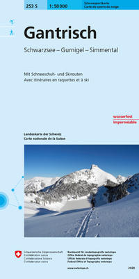 253S Gantrisch Schneesportkarte