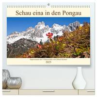 Schau eina in den Pongau (hochwertiger Premium Wandkalender 2025 DIN A2 quer), Kunstdruck in Hochglanz