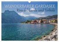 WUNDERBARER GARDASEE Riva del Garda und Torbole (Wandkalender 2025 DIN A3 quer), CALVENDO Monatskalender