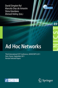 Ad Hoc Networks