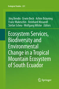 Ecosystem Services, Biodiversity and Environmental Change in a Tropical Mountain Ecosystem of South Ecuador