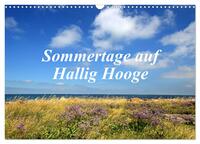 Sommertage auf Hallig Hooge (Wandkalender 2025 DIN A3 quer), CALVENDO Monatskalender