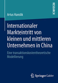 Internationaler Markteintritt von kleinen und mittleren Unternehmen in China