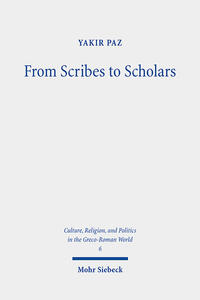 From Scribes to Scholars