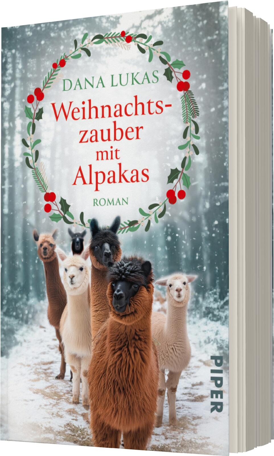 Weihnachtszauber mit Alpakas