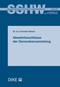 Abwehrbeschlüsse der Generalversammlung