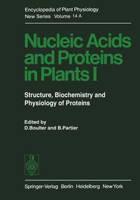 Nucleic Acids and Proteins in Plants I