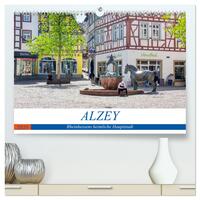 Alzey - Rheinhessens heimliche Hauptstadt (hochwertiger Premium Wandkalender 2025 DIN A2 quer), Kunstdruck in Hochglanz