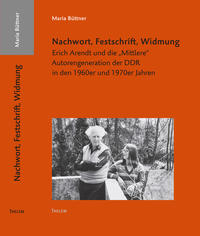 Nachwort, Festschrift, Widmung