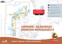 Sportbootkarten Satz 6: Limfjord - Skagerrak - Dänische Nordseeküste (Ausgabe 2024/2025)