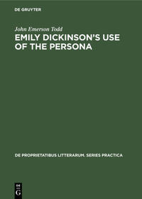 Emily Dickinson's use of the persona