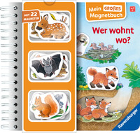 Mein großes Magnetbuch - Wer wohnt wo?