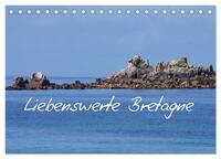 Liebenswerte Bretagne (Tischkalender 2025 DIN A5 quer), CALVENDO Monatskalender