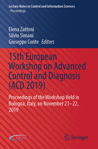 15th European Workshop on Advanced Control and Diagnosis (ACD 2019)