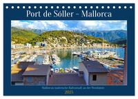 Port de Sóller - Mallorca (Tischkalender 2025 DIN A5 quer), CALVENDO Monatskalender