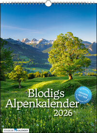 Blodigs Alpenkalender 2026