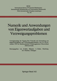 Numerik und Anwendungen von Eigenwertaufgaben und Verzweigungsproblemen