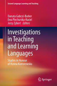 Investigations in Teaching and Learning Languages